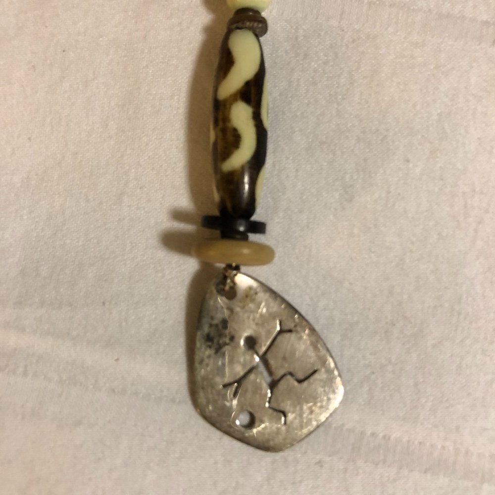 Southwestern Silver Brooch. *Handcrafted. Vintage - Picture 5 of 7